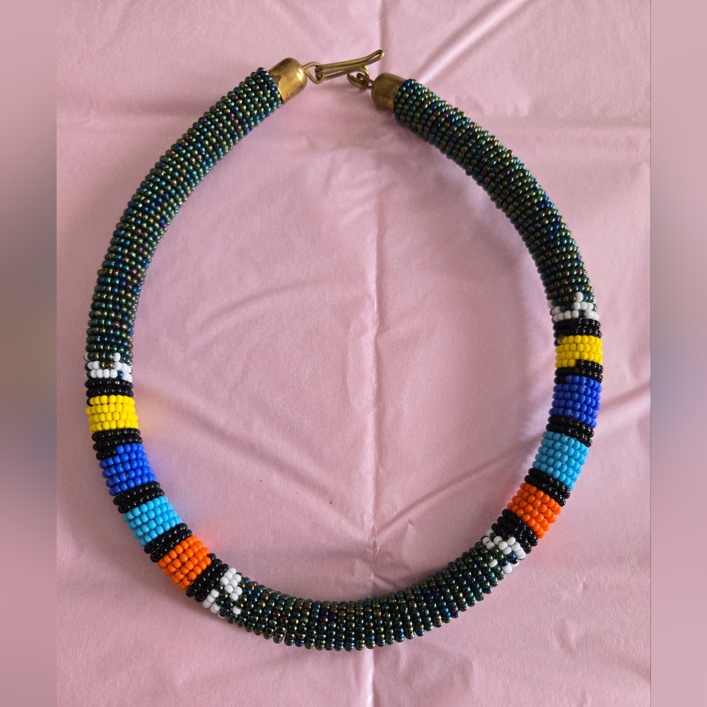 African Beaded Chocker - NEW